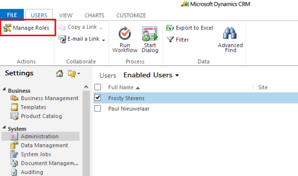 Permissions Required to Manage Roles in Dynamics CRM 2011