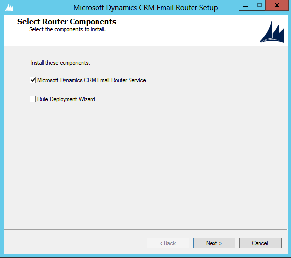 Installing the CRM 2013 Email Router