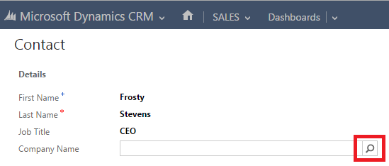 Nested Quick Create in Microsoft Dynamics CRM 2015