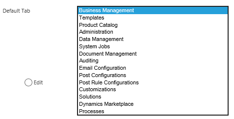 Set Your Default Start Page in CRM 2013 