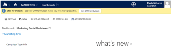 Set Your Default Start Page in CRM 2013 