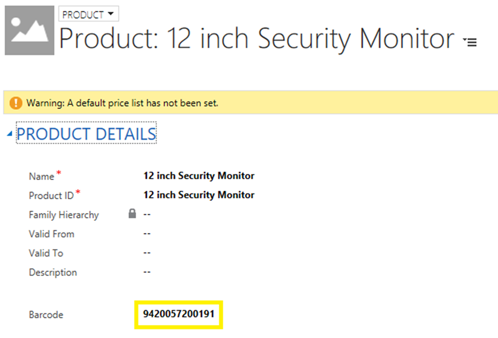 How to Scan Barcode Labels in Microsoft Dynamics 365