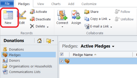 Microsoft Dynamics CRM Managing Donations 