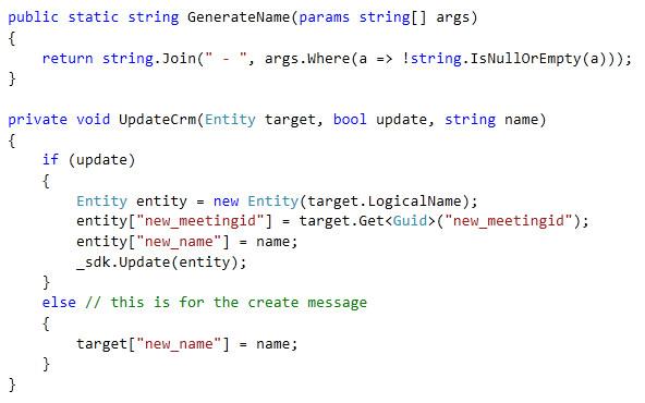 Writing a Naming Plugin for Dynamics CRM 2011 Part 2